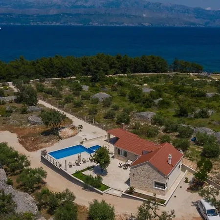 Seaside Family Friendly House With A Swimming Pool Supetar, Brac - 23114